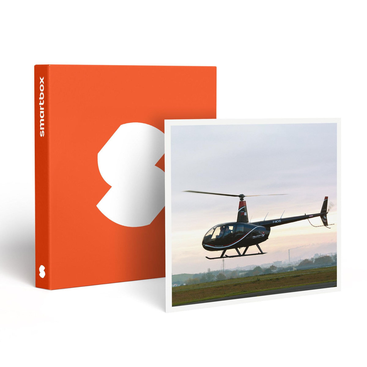 Smartbox Vol découverte en hélicoptère de 20 min près de Cholet - Coffret Cadeau Sport & Aventure