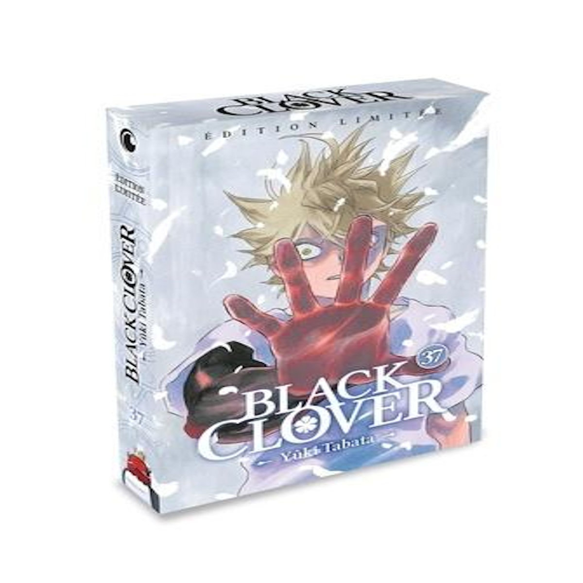 BLACK CLOVER TOME 37 : AVEC 1 JAQUETTE REVERSIBLE, 1 STAND ACRYLIQUE, 5 CARTES POSTALES ET 1 ETUI. EDITION COLLECTOR, Tabata Yûki