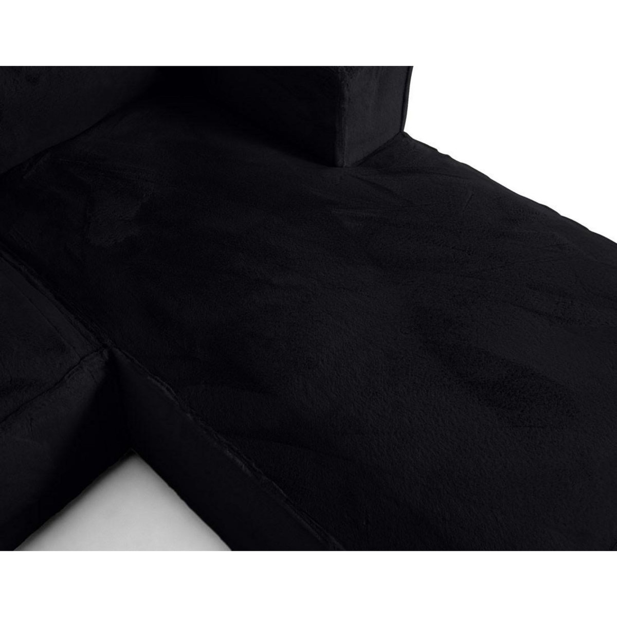 LISA DESIGN Stella - canapé d'angle droit - 4 places - en fausse fourrure