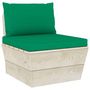 Voir la diapositive 4 : VIDAXL Salon de jardin palette 9 pcs avec coussins bois d'epicea