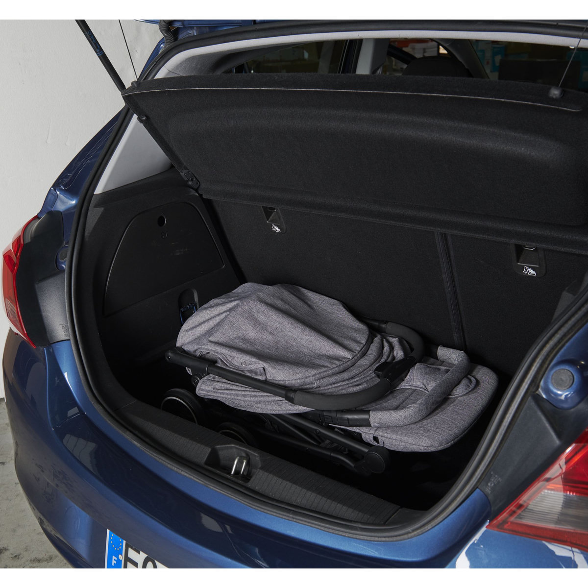 AUCHAN BABY Poussette shopper ultra compacte Lali