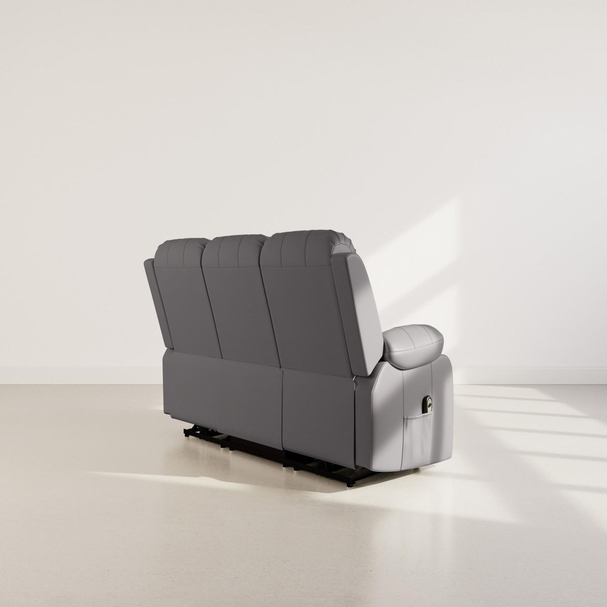 BEST MOBILIER Armand - canapé 3 places relax électrique en simili