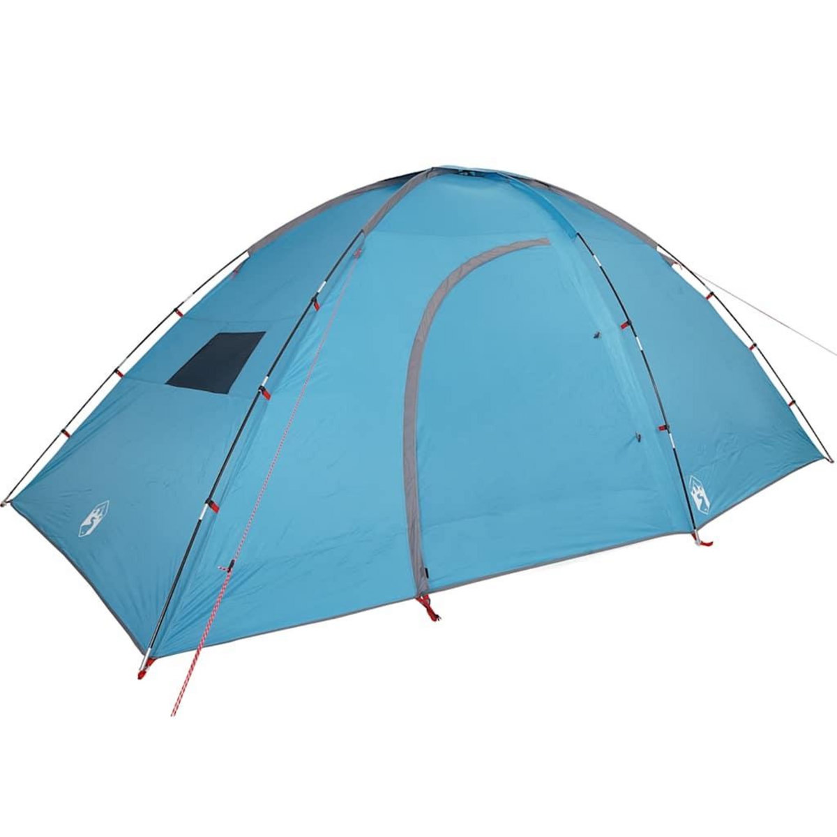 VIDAXL Tente de camping 8 personnes bleu impermeable