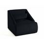 Voir la diapositive 4 : LISA DESIGN Onyx - fauteuil - en velours côtelé