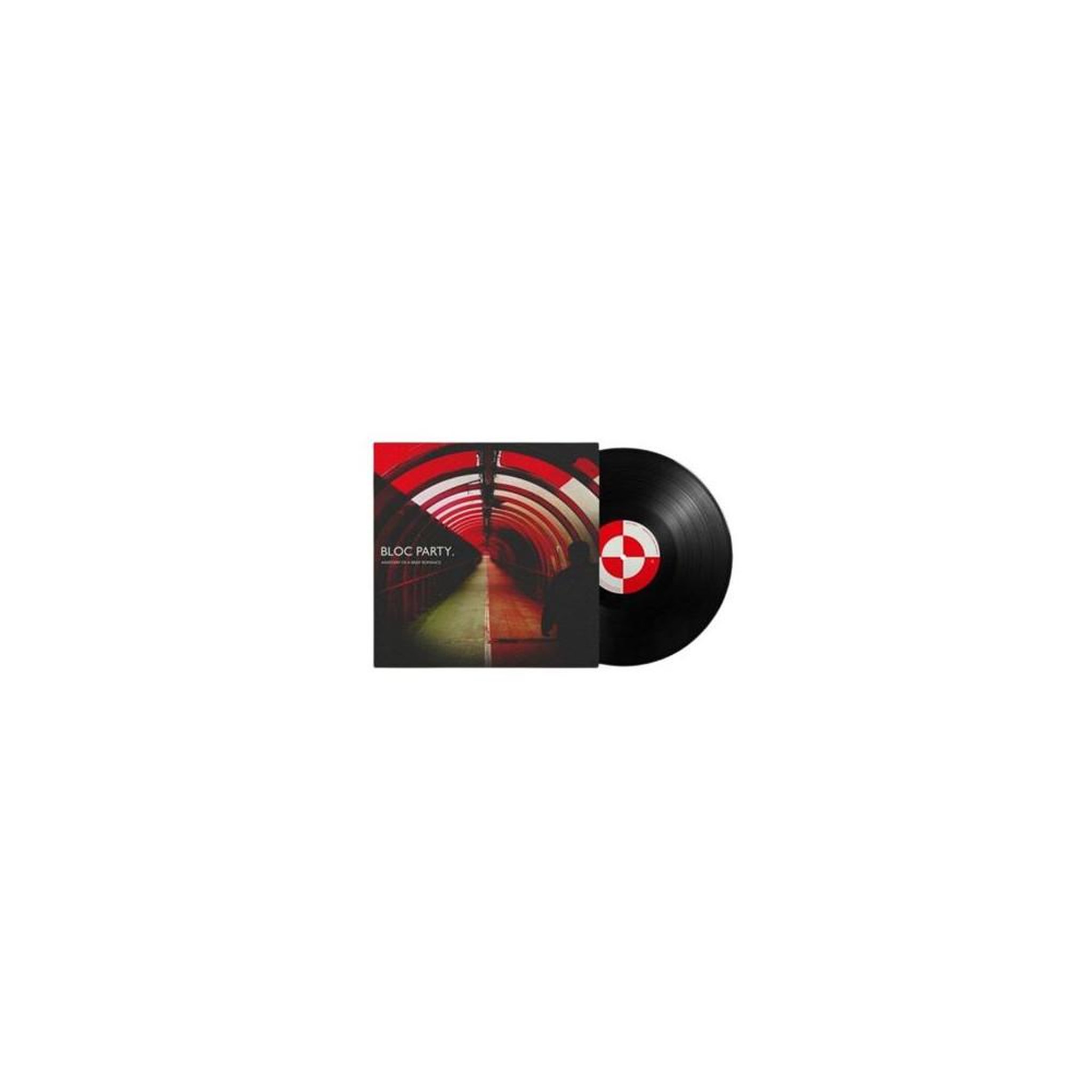Vinyle 12 pouces noir contagious anatomy of a brief romance – étiquette rouge et blanche