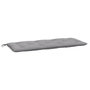 Voir la diapositive 4 : VIDAXL Coussins de banc jardin lot de 2 gris 120x50x7 cm tissu Oxford