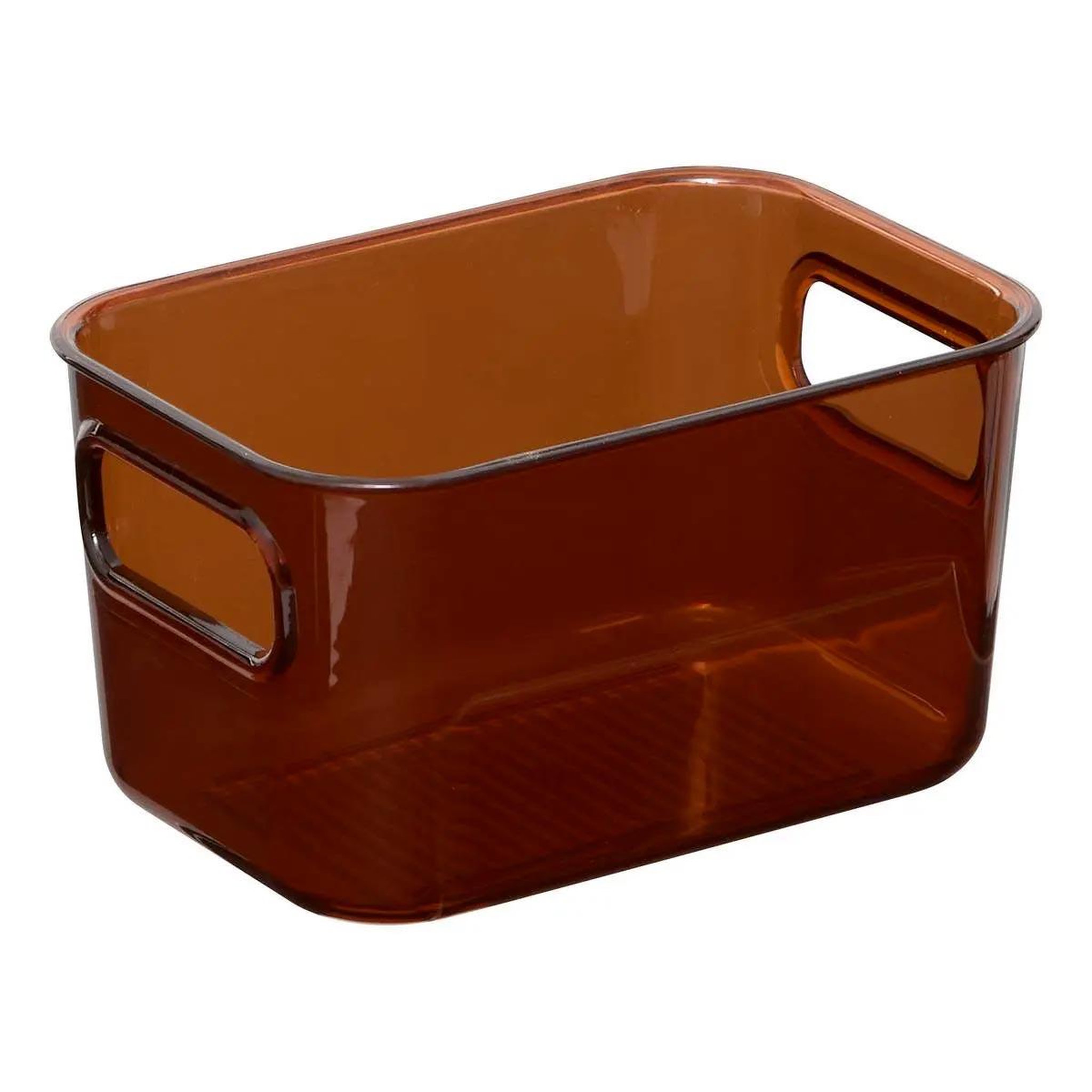 Voir la diapositive 2 : FIVE Boîte de Rangement Avec Couvercle  Lycia  14cm Acajou