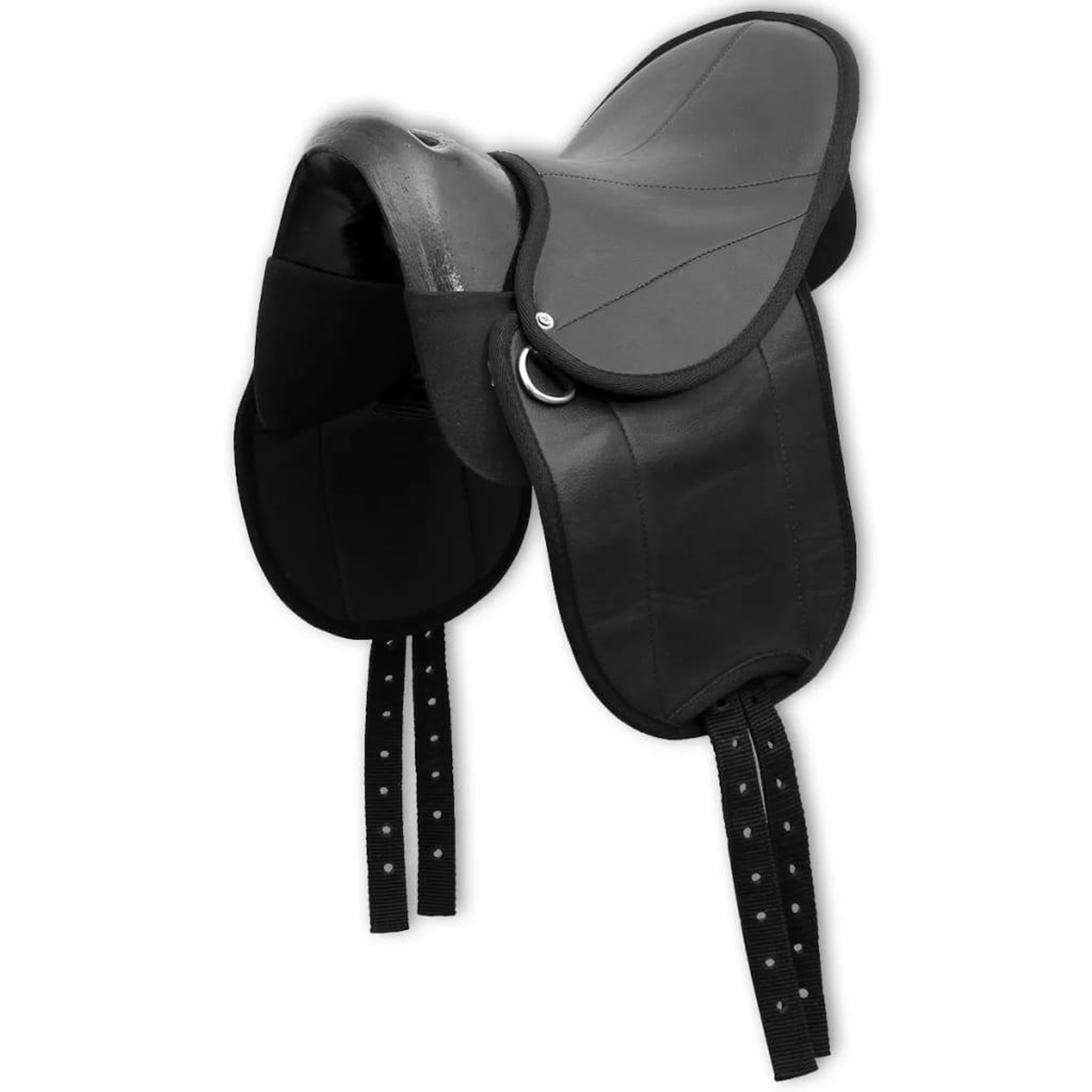 Voir la diapositive 4 : VIDAXL Ensemble de selle Pony 10  Noir