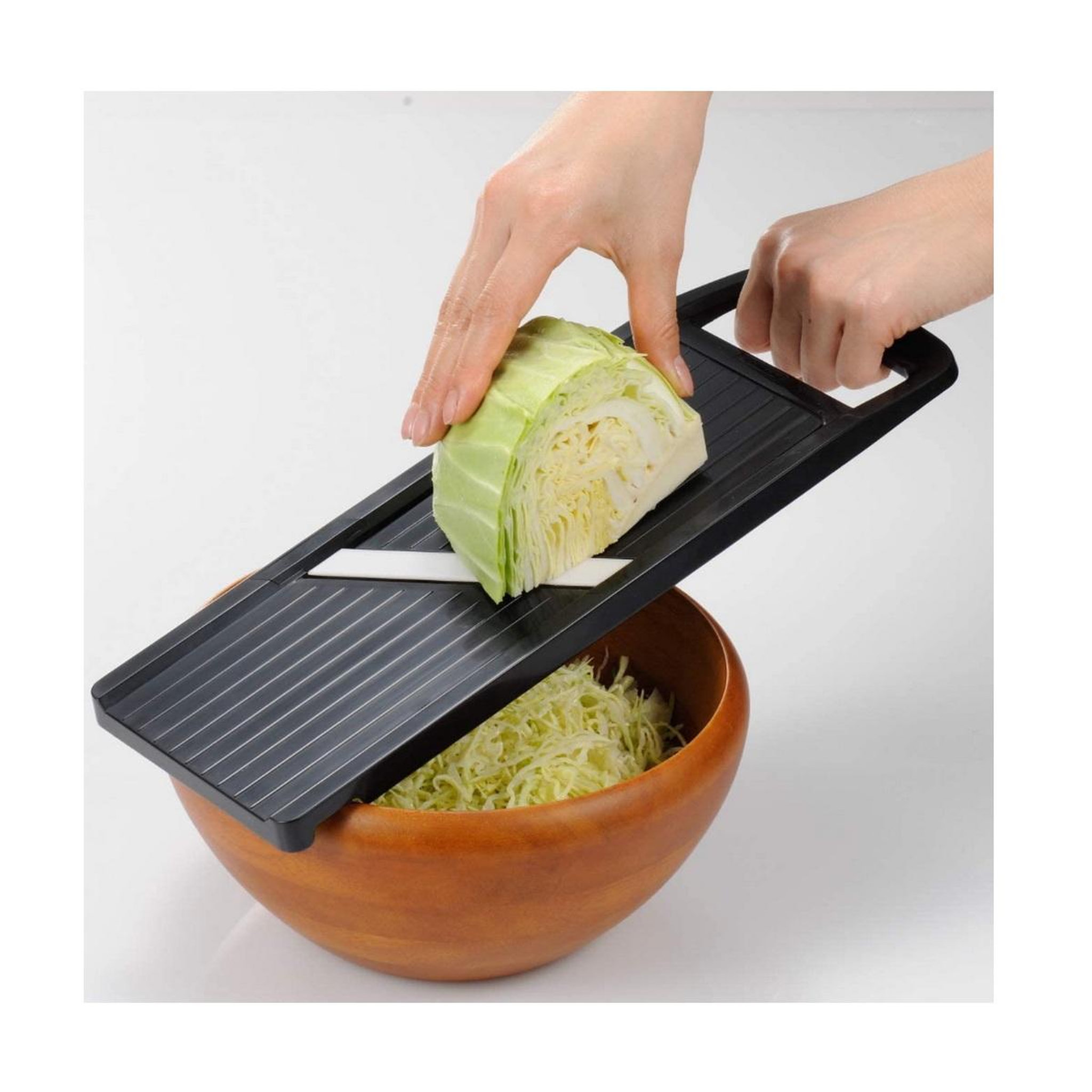 Voir la diapositive 4 : Kyocera Mandoline grand modèle en céramique - csn-402-bk