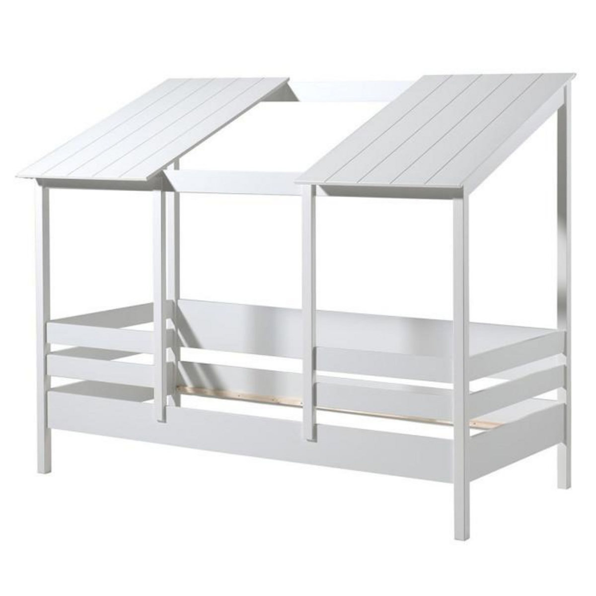 Paris Prix Pack - Lit Cabane Enfant & Tiroir  Housebed II  90x200cm lanc