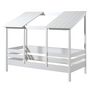 Voir la diapositive 4 : Paris Prix Pack - Lit Cabane Enfant & Tiroir  Housebed II  90x200cm lanc