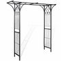 Voir la diapositive 2 : VIDAXL Arche de jardin 200x52x204 cm