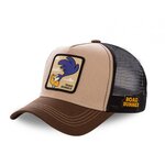 CAPSLAB Casquette Capslab Looney Tunes Bip Bip Marron. Coloris disponibles : Marron