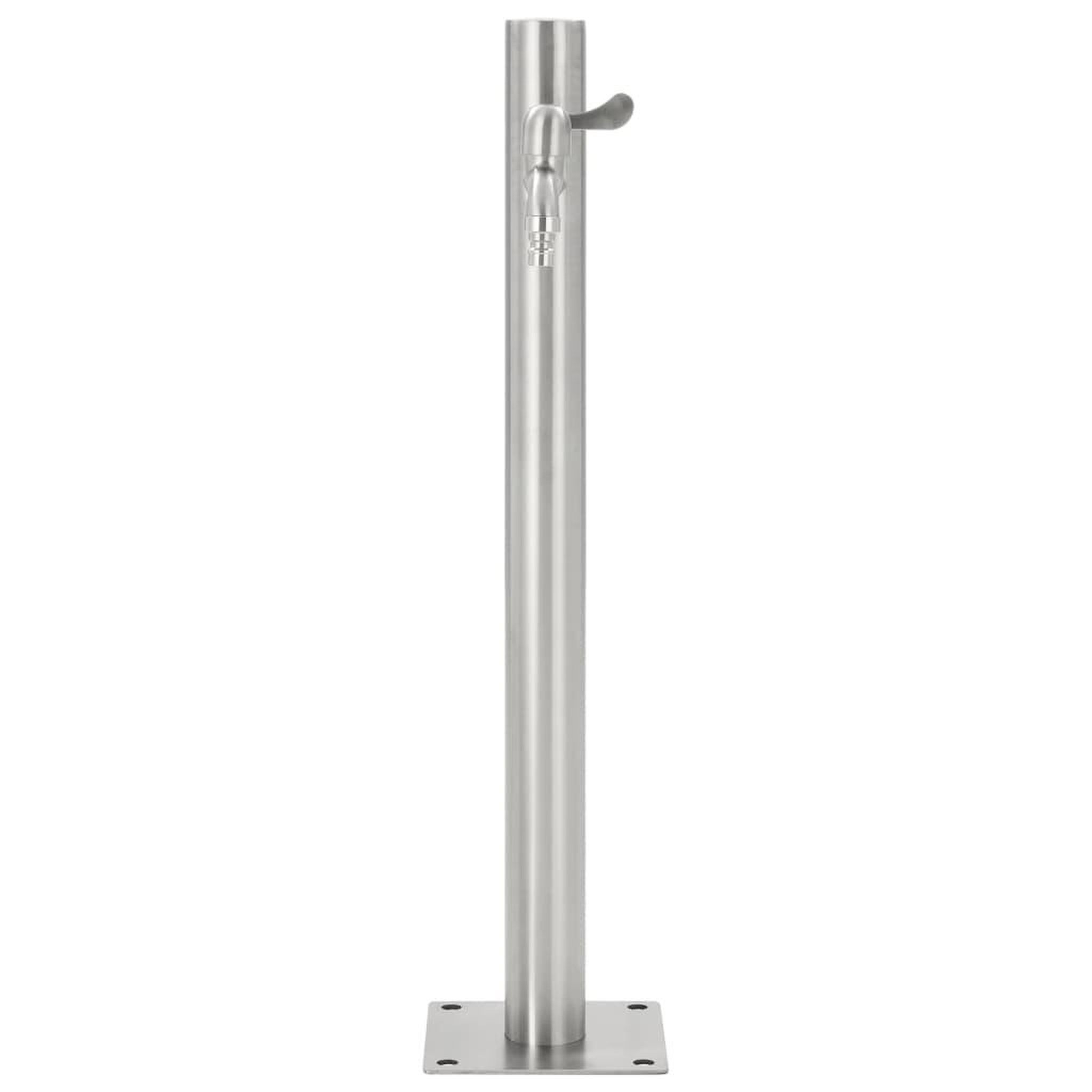 Voir la diapositive 4 : VIDAXL Colonne a eau de jardin ronde Acier inoxydable 65 cm