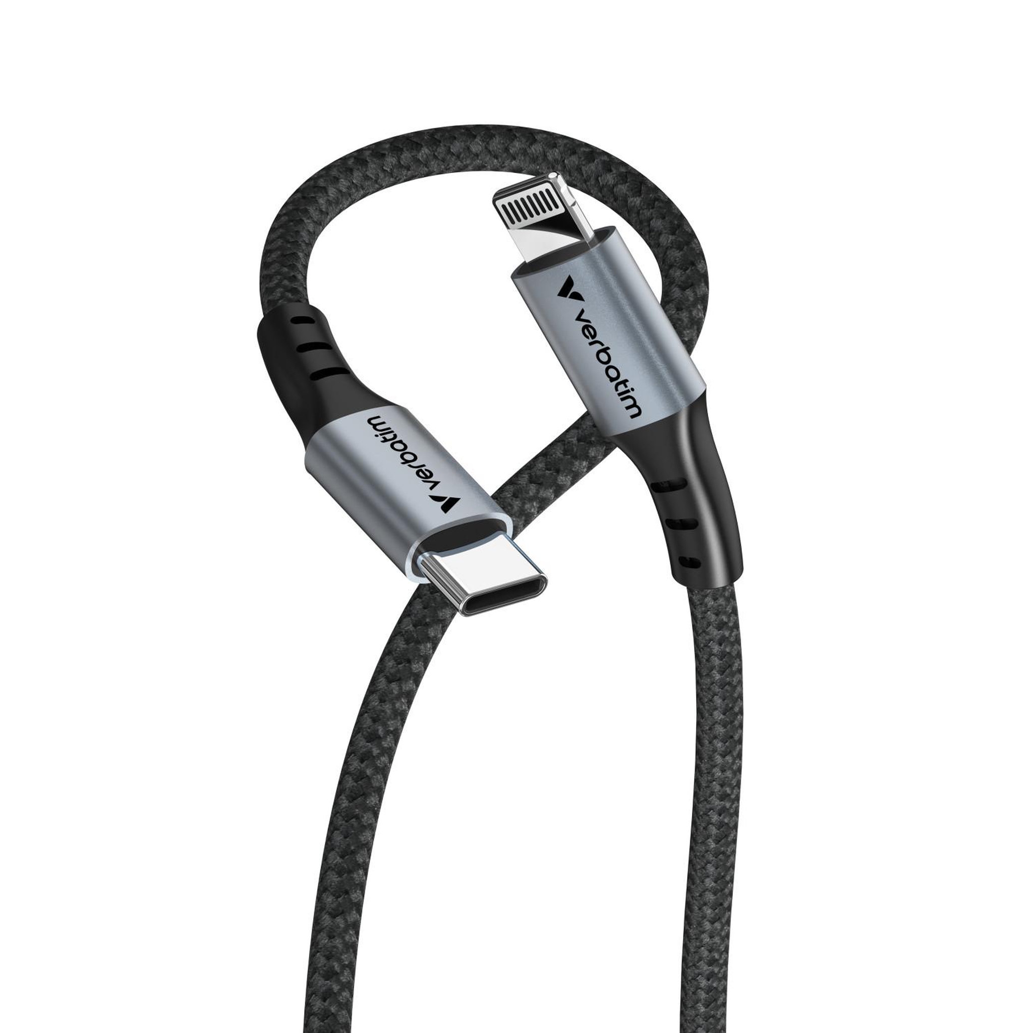 Verbatim Verbatim 31844 câble lightning 1,2 m noir