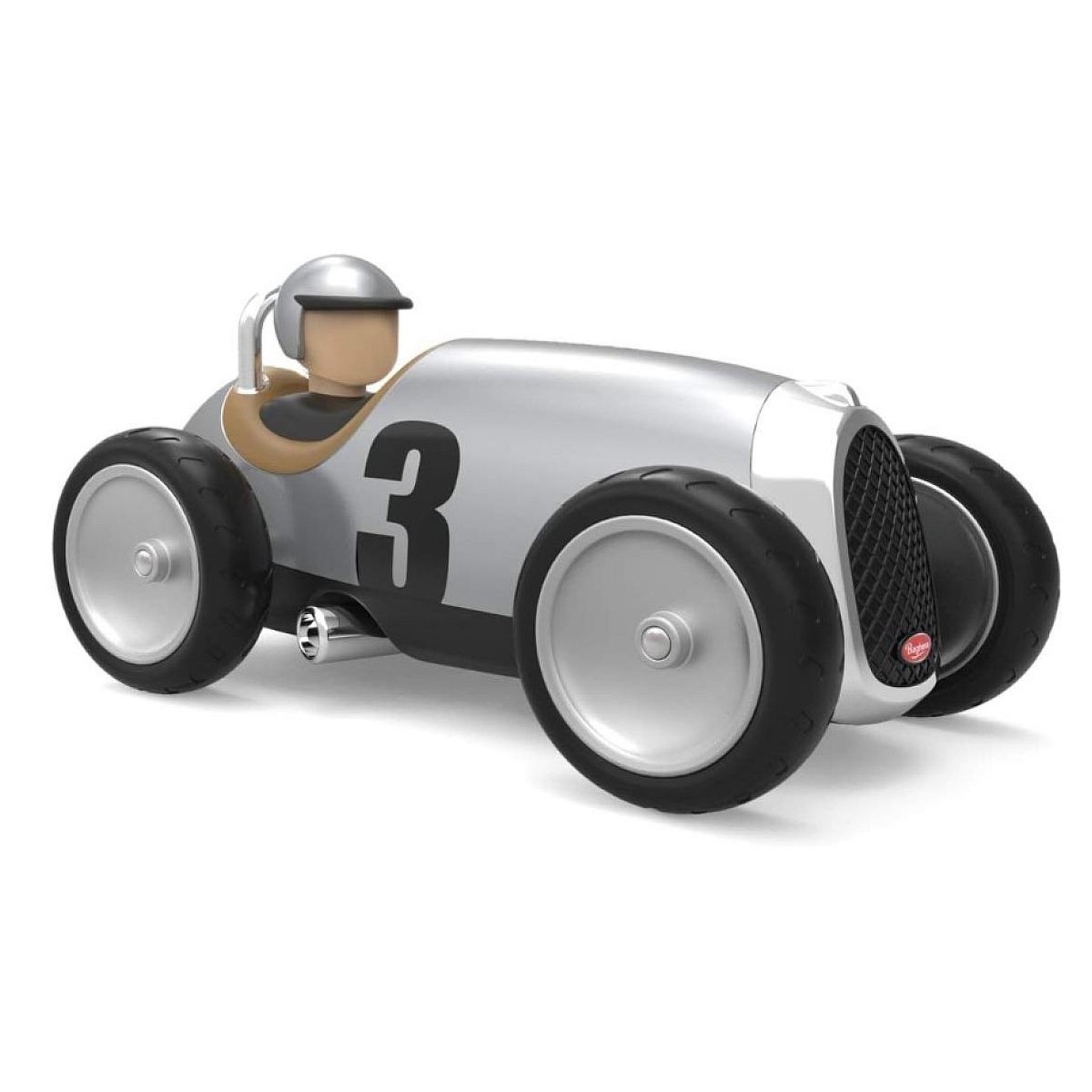 Voir la diapositive 2 : Baghera Véhicule Jouet - Racing Car Argent
