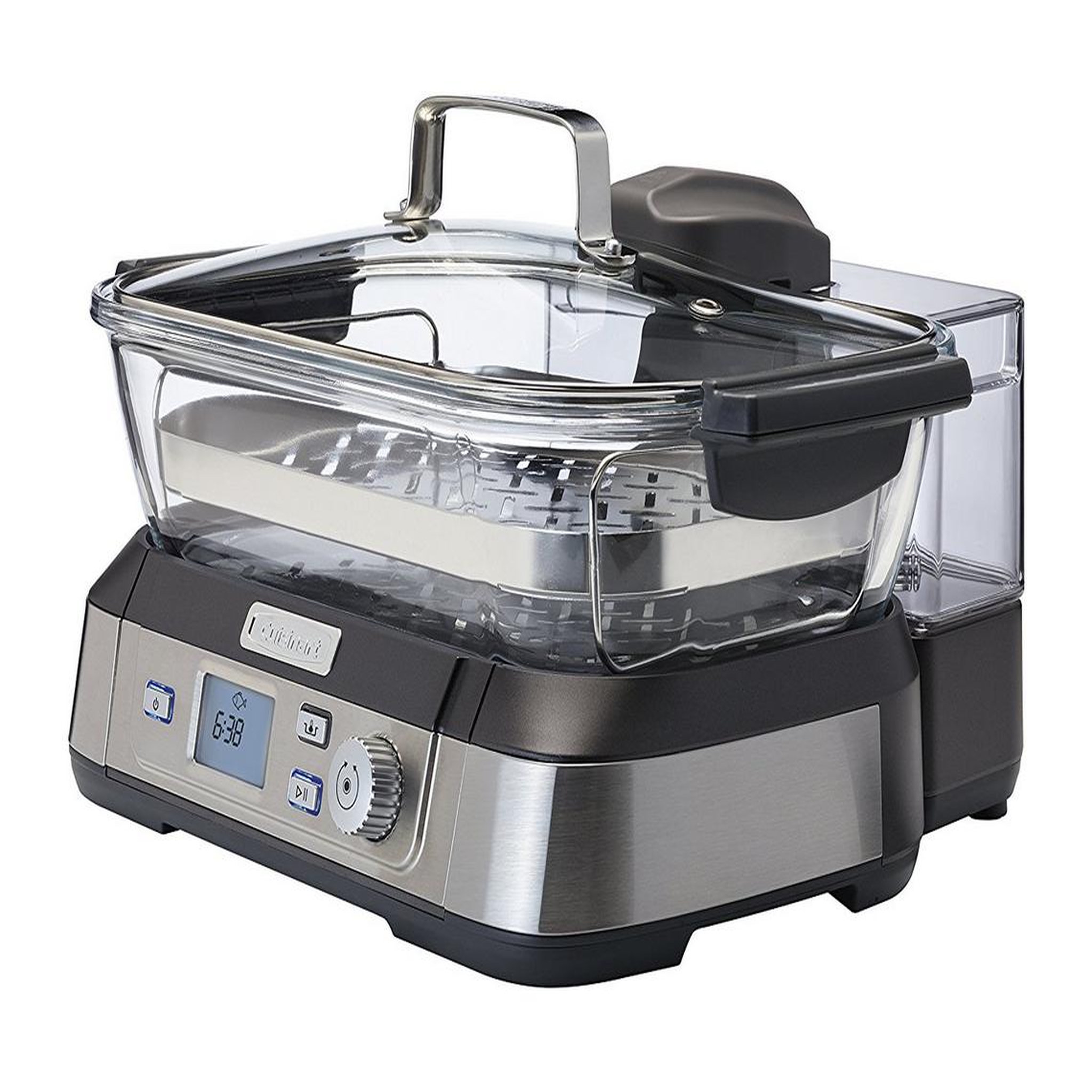 Voir la diapositive 1 : Cuisinart Cuiseur vapeur 5l 1800w inox - stm1000e
