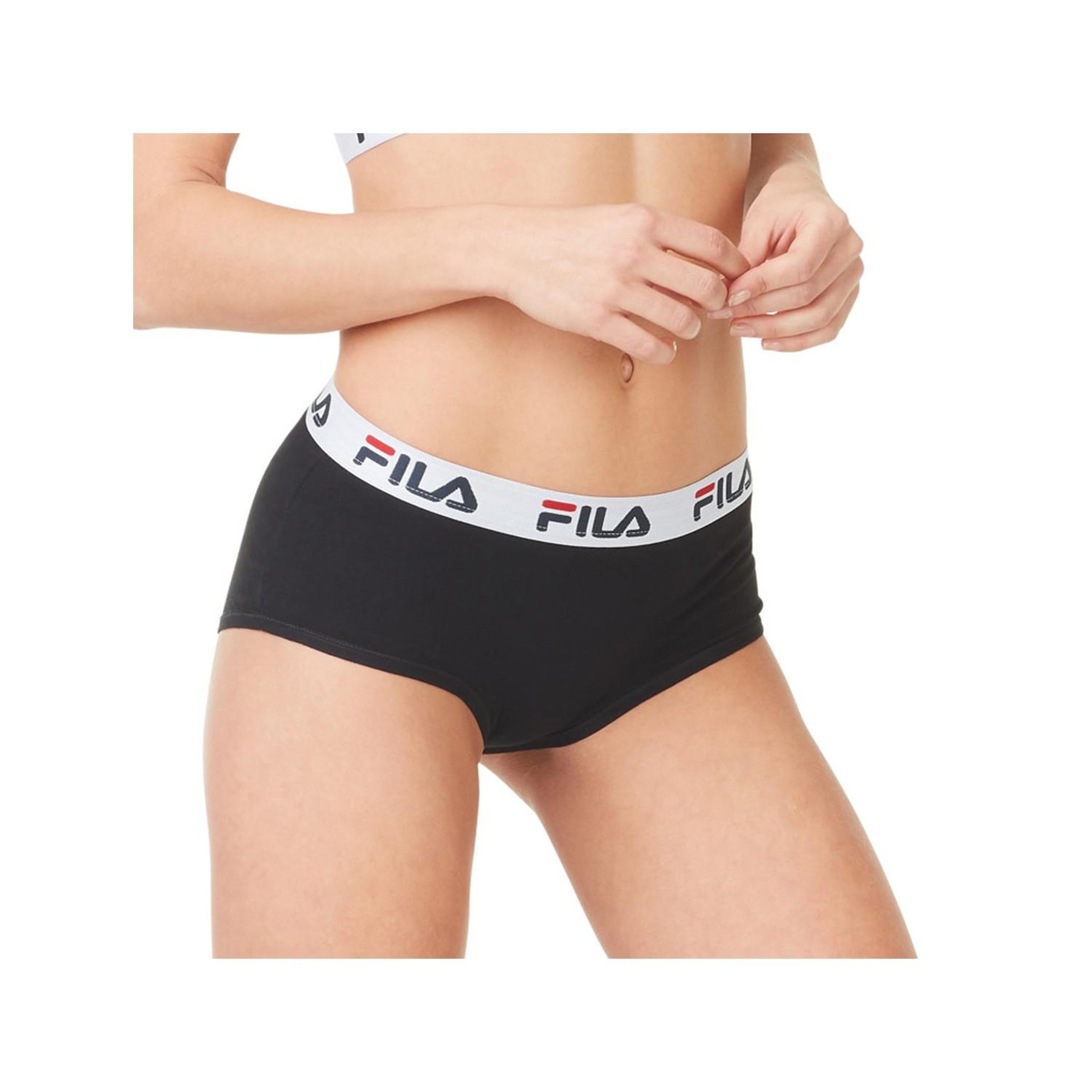 Voir la diapositive 4 : FILA Lot de 3 Culottes coton femme FU6044D