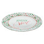 Voir la diapositive 2 : ATMOSPHERA Lot de 12 dessous d'assiette Joyeux Noël D. 33 cm - Vert