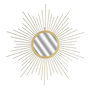 Voir la diapositive 1 : Paris Prix Miroir Mural Design  Soleil  66cm Or