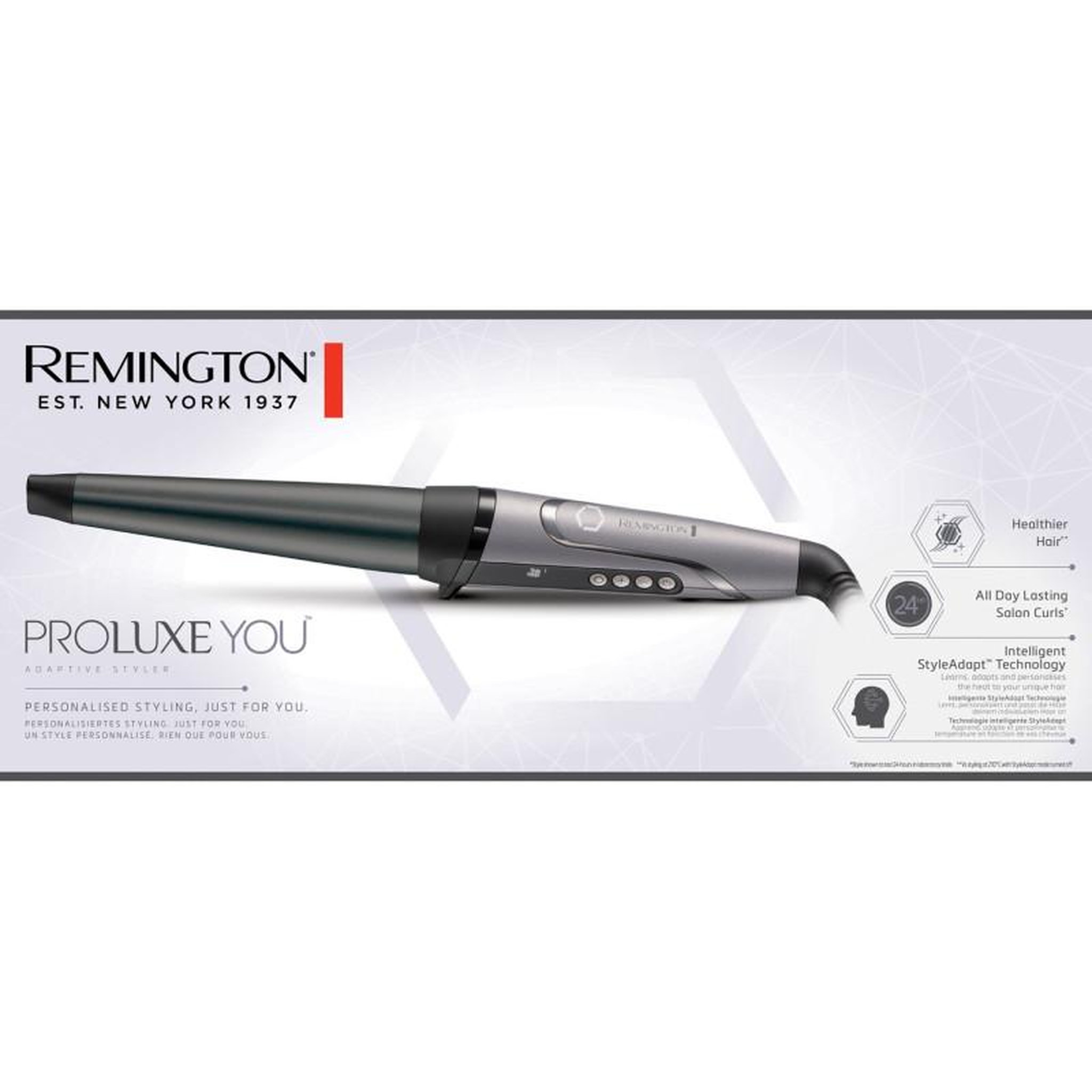 Voir la diapositive 5 : REMINGTON Fers à boucler Remington PROLUXE YOU Ci98X8
