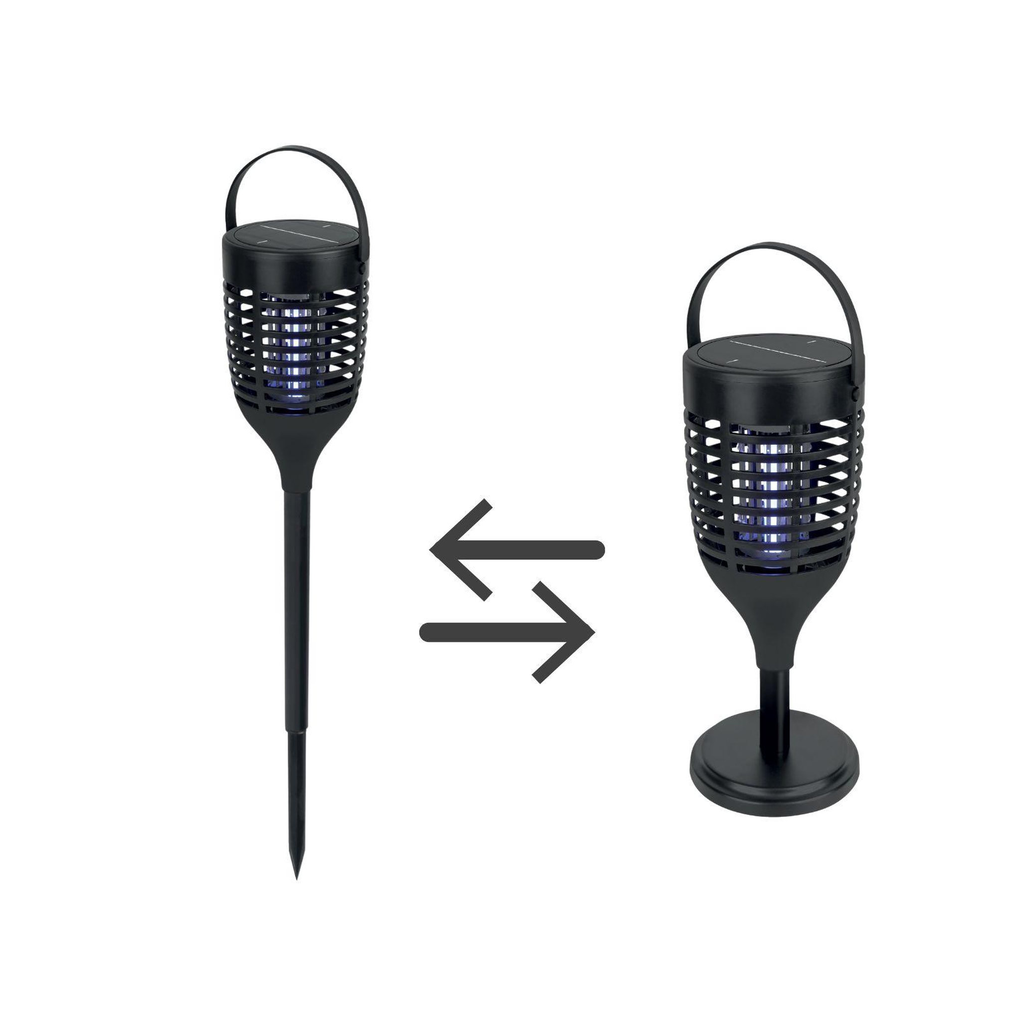 Voir la diapositive 3 : WERKAPRO Lampe solaire anti moustiques WERKA PRO