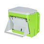 Voir la diapositive 2 : KERBL Nourrisseur automatique - KERBL - SmartCoop - Volet de protection - 7,5 kg - Vert
