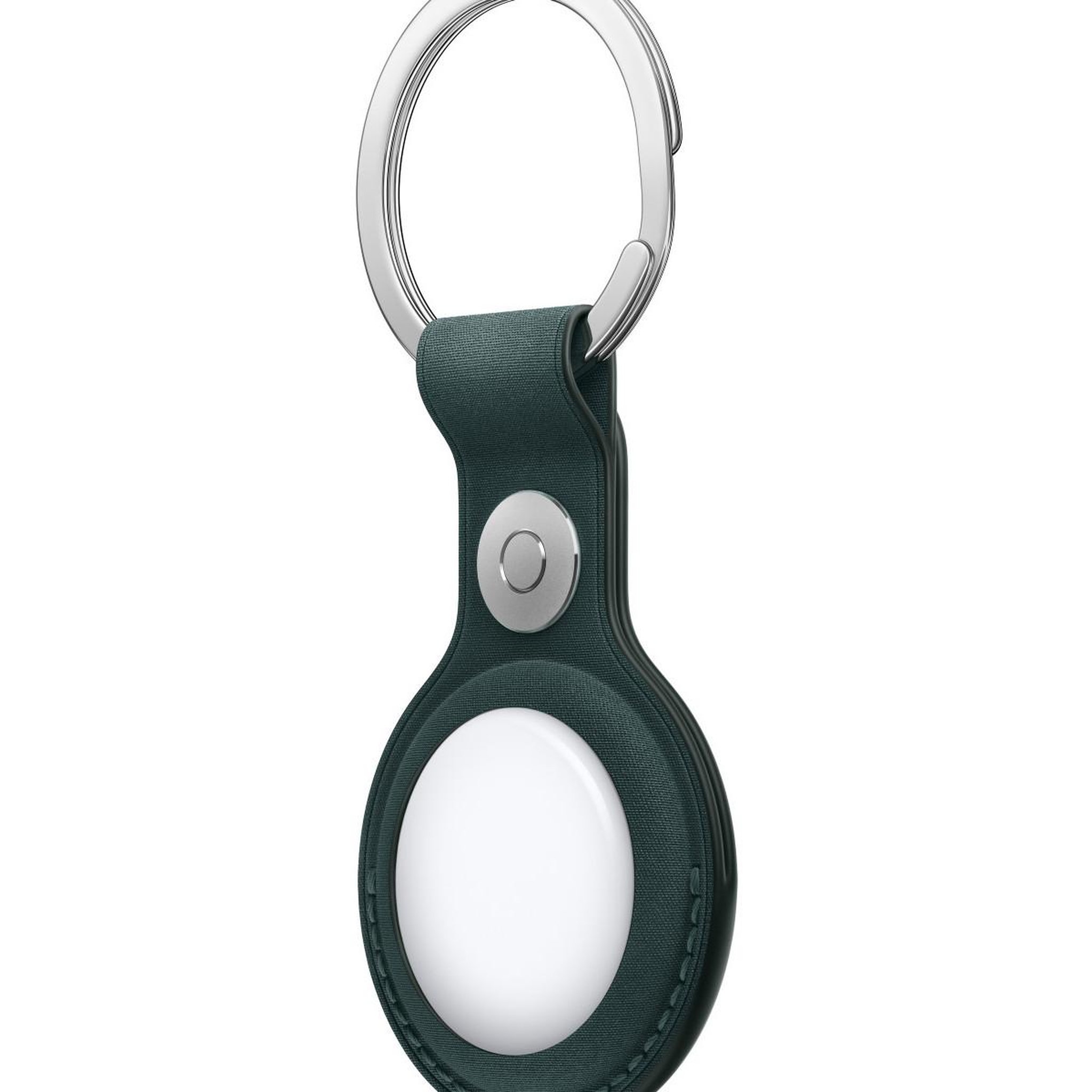 Voir la diapositive 3 : APPLE Accessoire tracker Bluetooth Porte clés en tissage fin AirTag Vert
