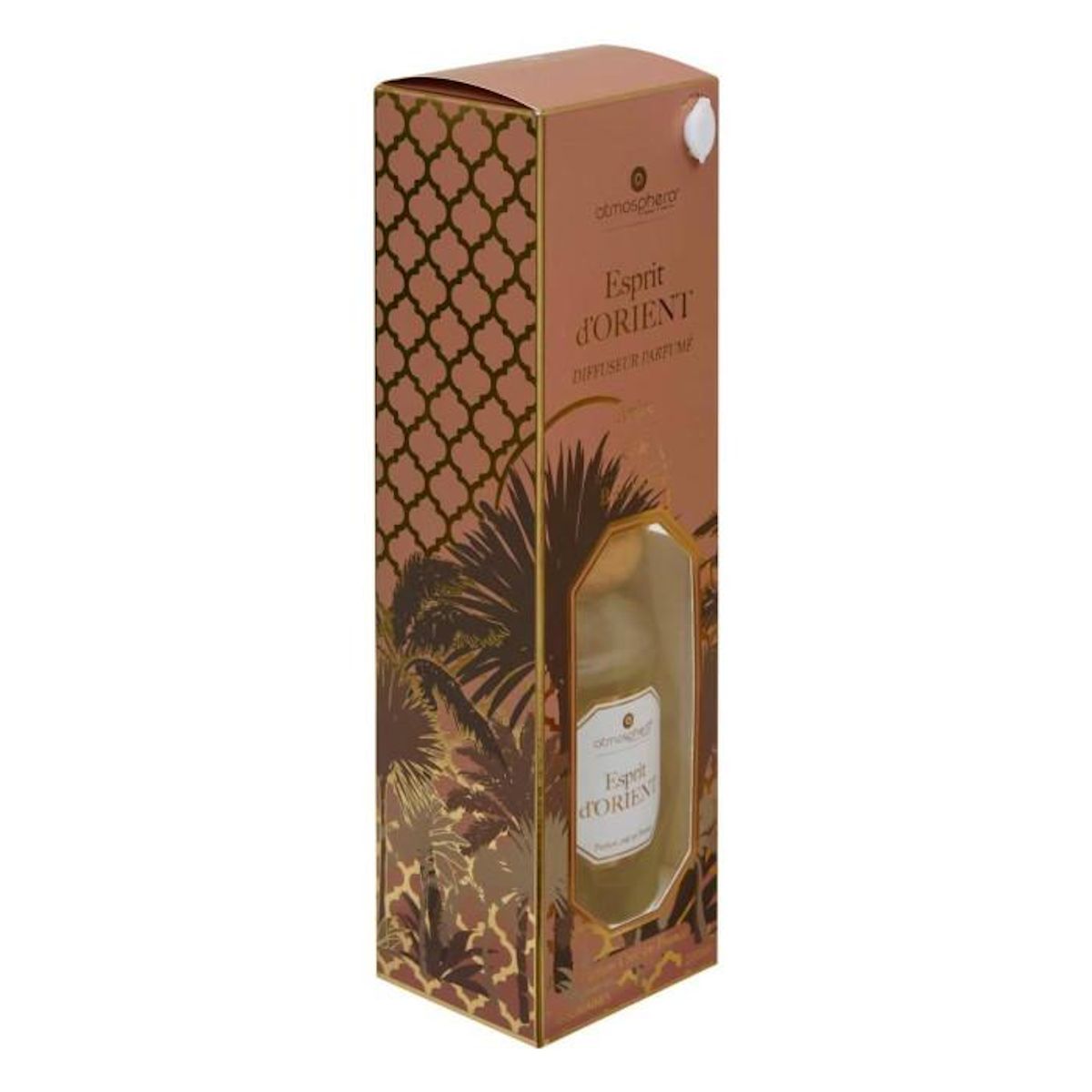 ATMOSPHERA Diffuseur de Parfum en Verre  Elisa  200ml Esprit d'Orient