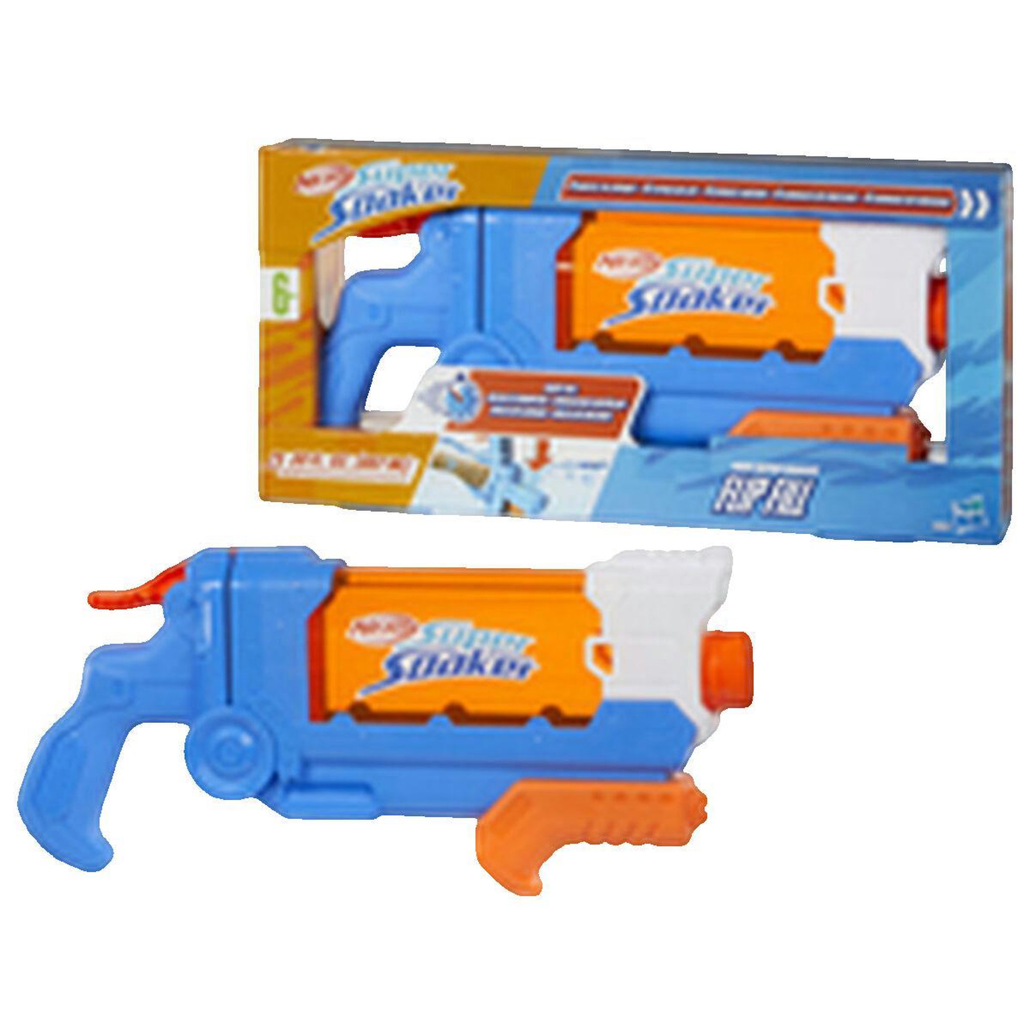Voir la diapositive 2 : Nerf Pistolet à eau Nerf Super Soaker Flip Fill multicolore