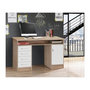 Voir la diapositive 3 : FINLANDEK FINLANDEK Bureau TYO contemporain decor chene et blanc - L 126 cm