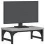 Voir la diapositive 3 : VIDAXL Support de moniteur sonoma gris 37x23x14 cm bois d ingénierie