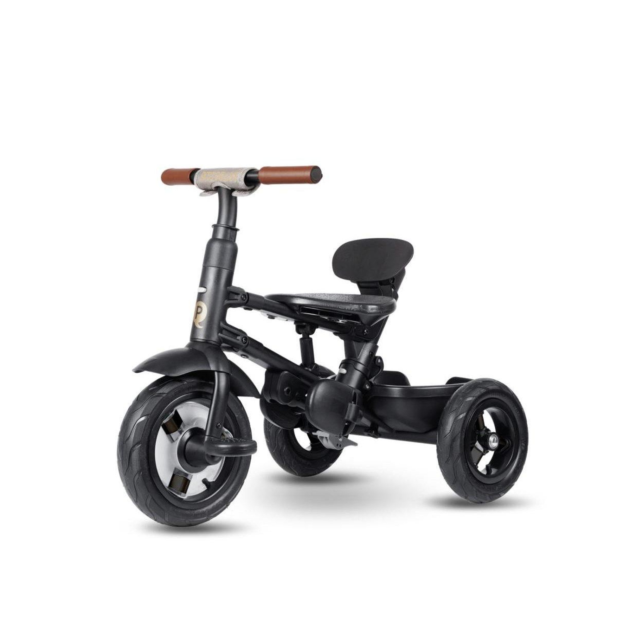 Voir la diapositive 3 : QPLAY Tricycle  rito deluxe caoutchouc gris