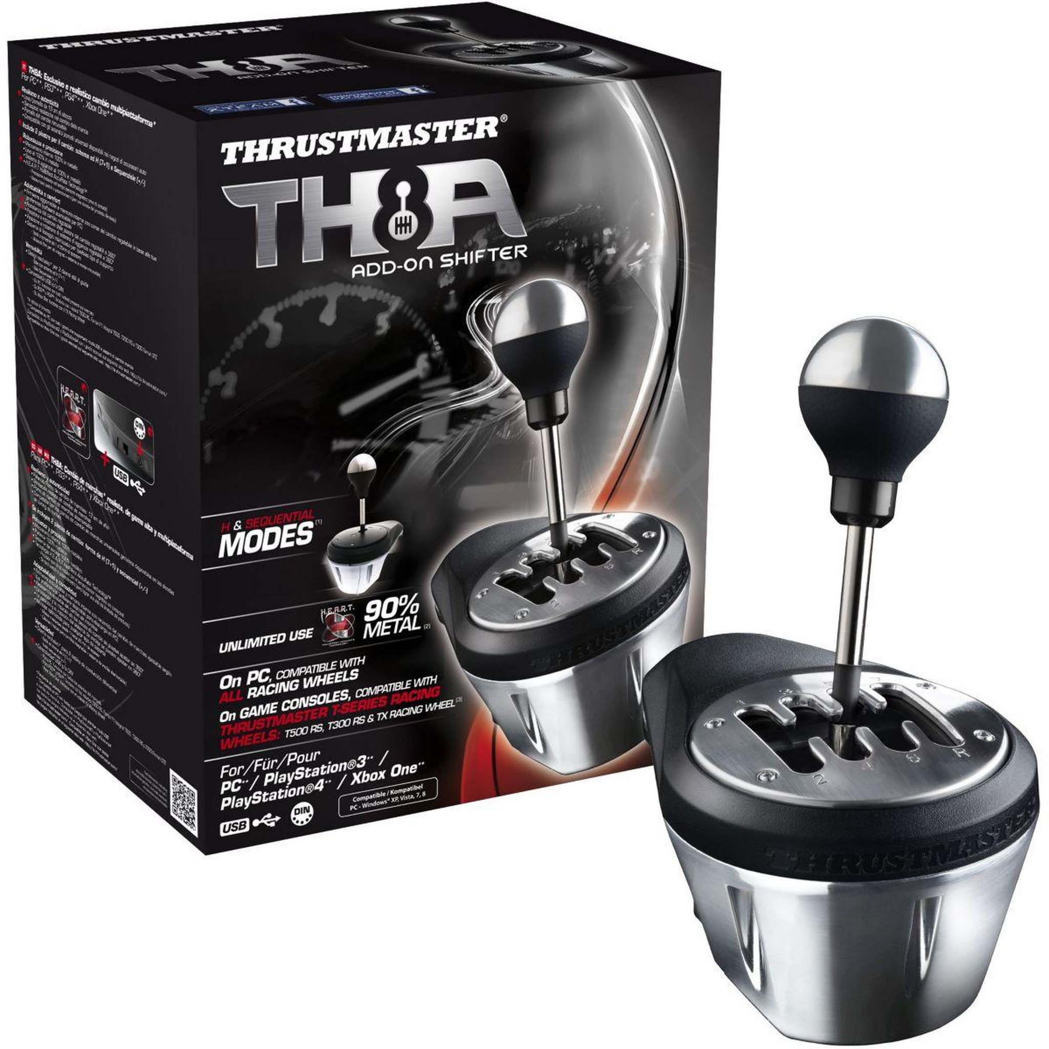 Thrustmaster Levier de vitesses Levier TH8A Racing Shifter PS4/Xbox One/