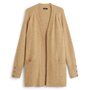 Voir la diapositive 3 : IN EXTENSO Gilet long beige camel femme