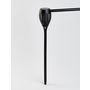 Voir la diapositive 3 : GARDENSTAR Lampe solaire à flamme à planter - H60cm