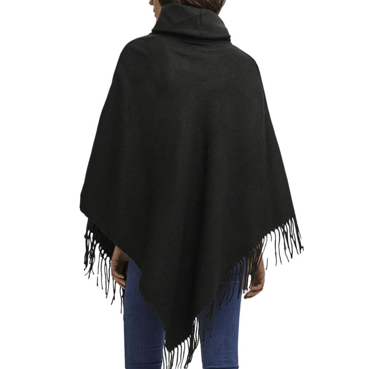 Vero Moda Poncho Noir Femme Vero Moda Kleo