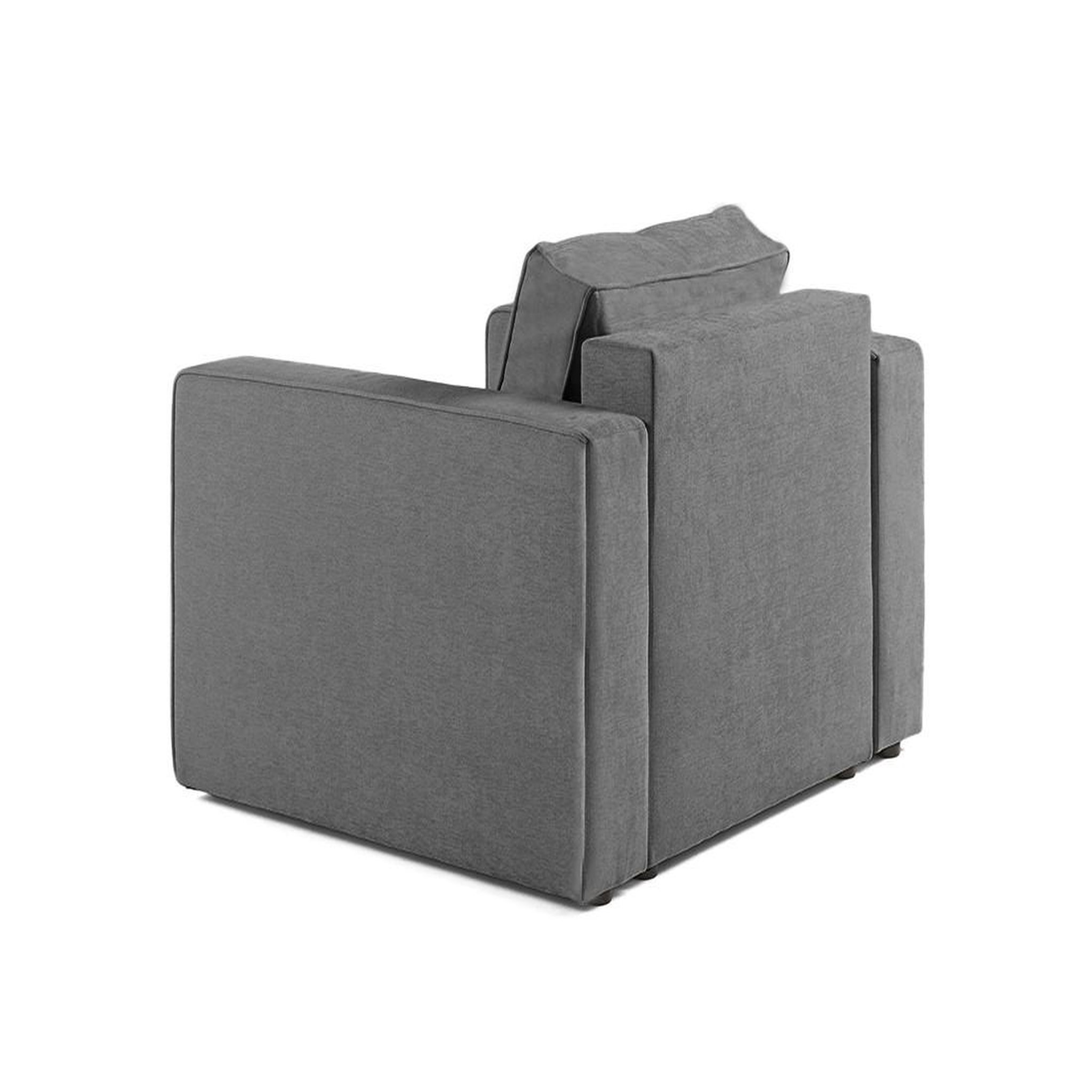 Voir la diapositive 3 : BEST MOBILIER Topaze - fauteuil - en tissu