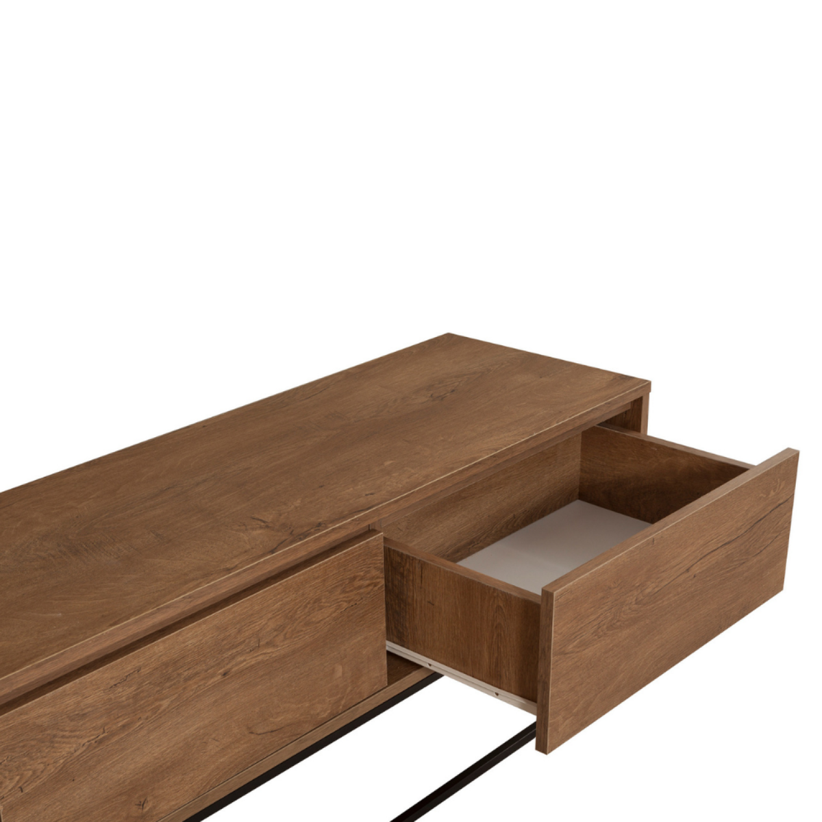 CONCEPT USINE Meuble tv industriel avec tiroirs HAYE