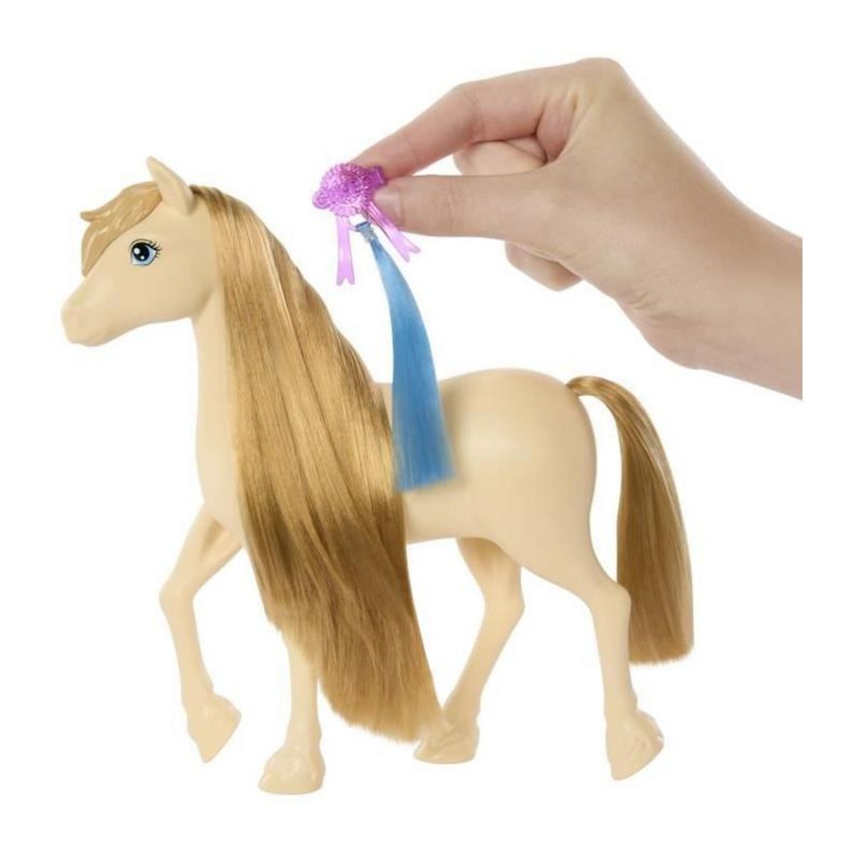 BARBIE Barbie – Barbie Mysteries : The Great Horse Chase-Poney et accessoires HXJ36