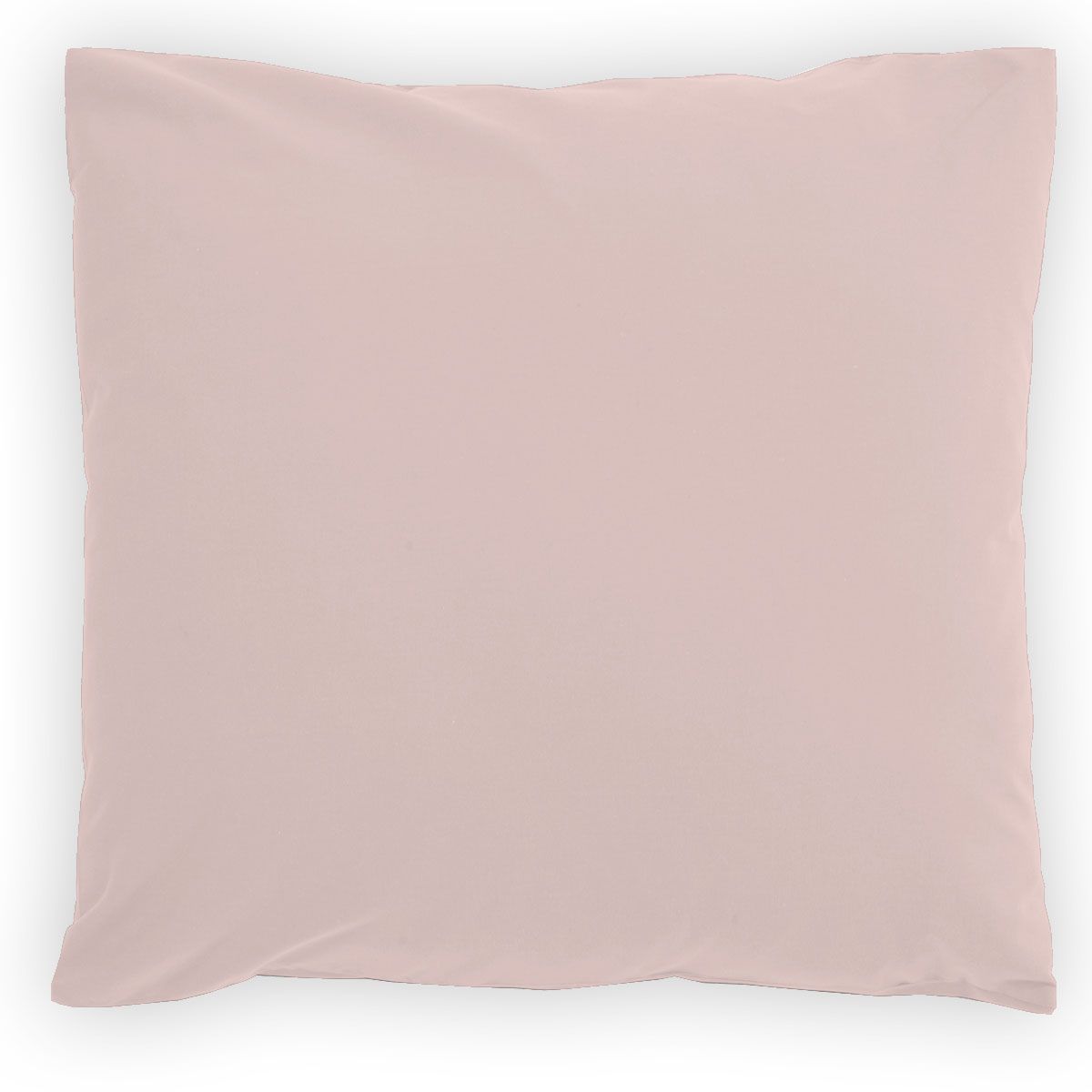 Taie d'oreiller unie en polycoton 51 fils 