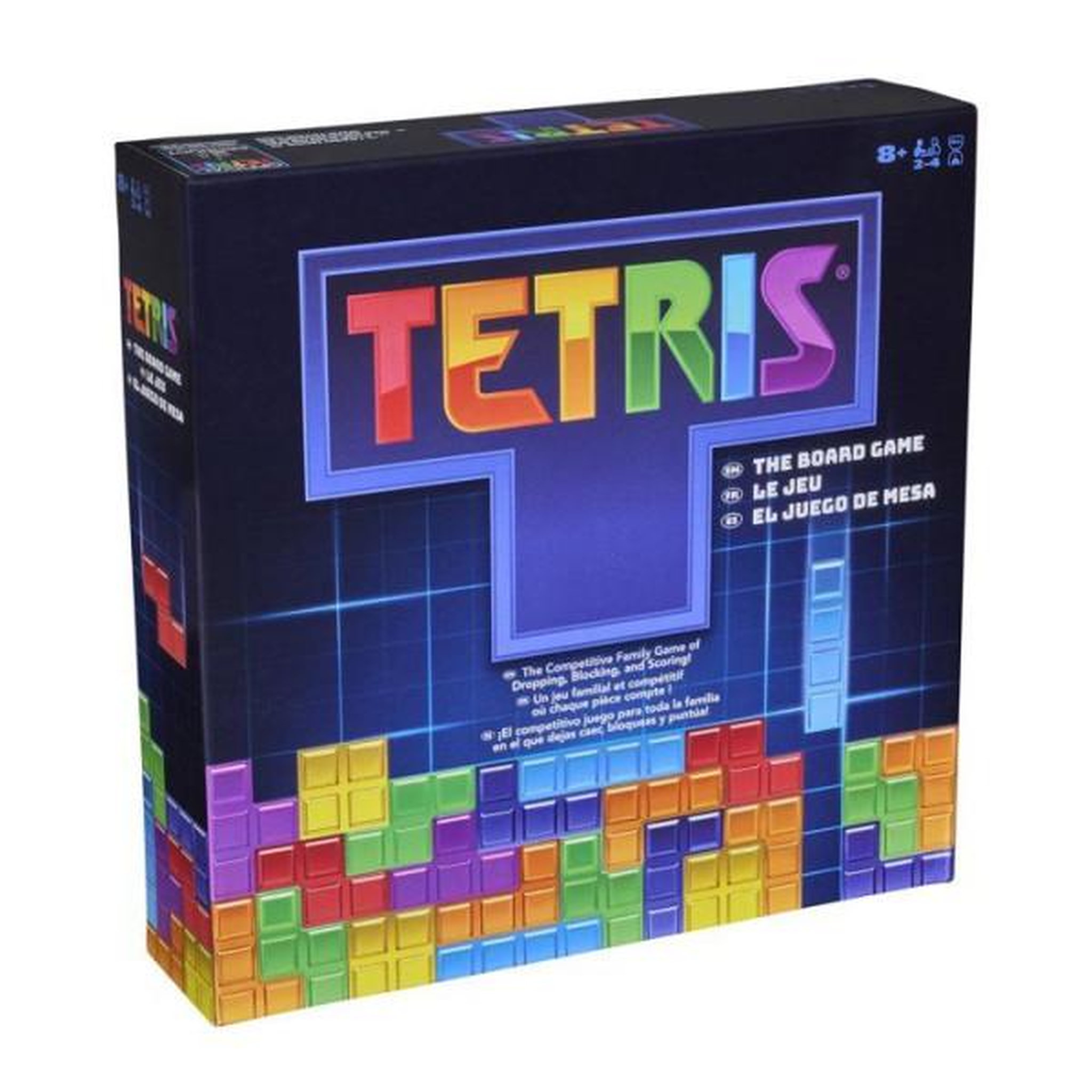 Spin Master Tetris - le jeu de stratégie familial - 2 a 4 joueurs - spin master - a partir de 8 ans