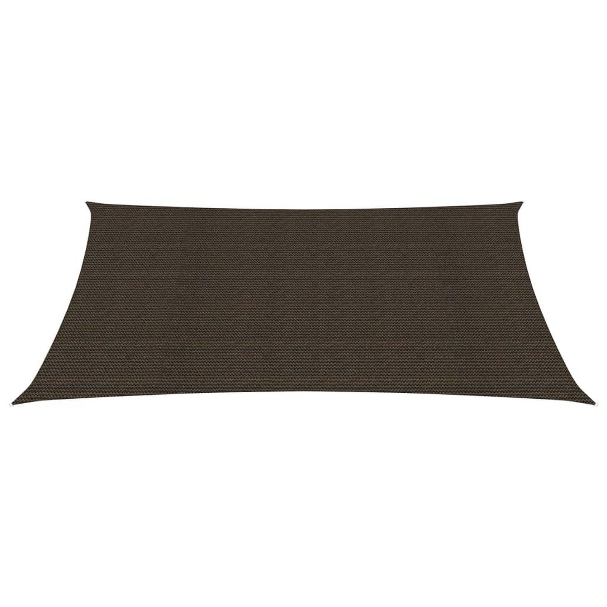 Voir la diapositive 3 : VIDAXL Voile d'ombrage 160 g/m^2 Marron 2,5x4,5 m PEHD