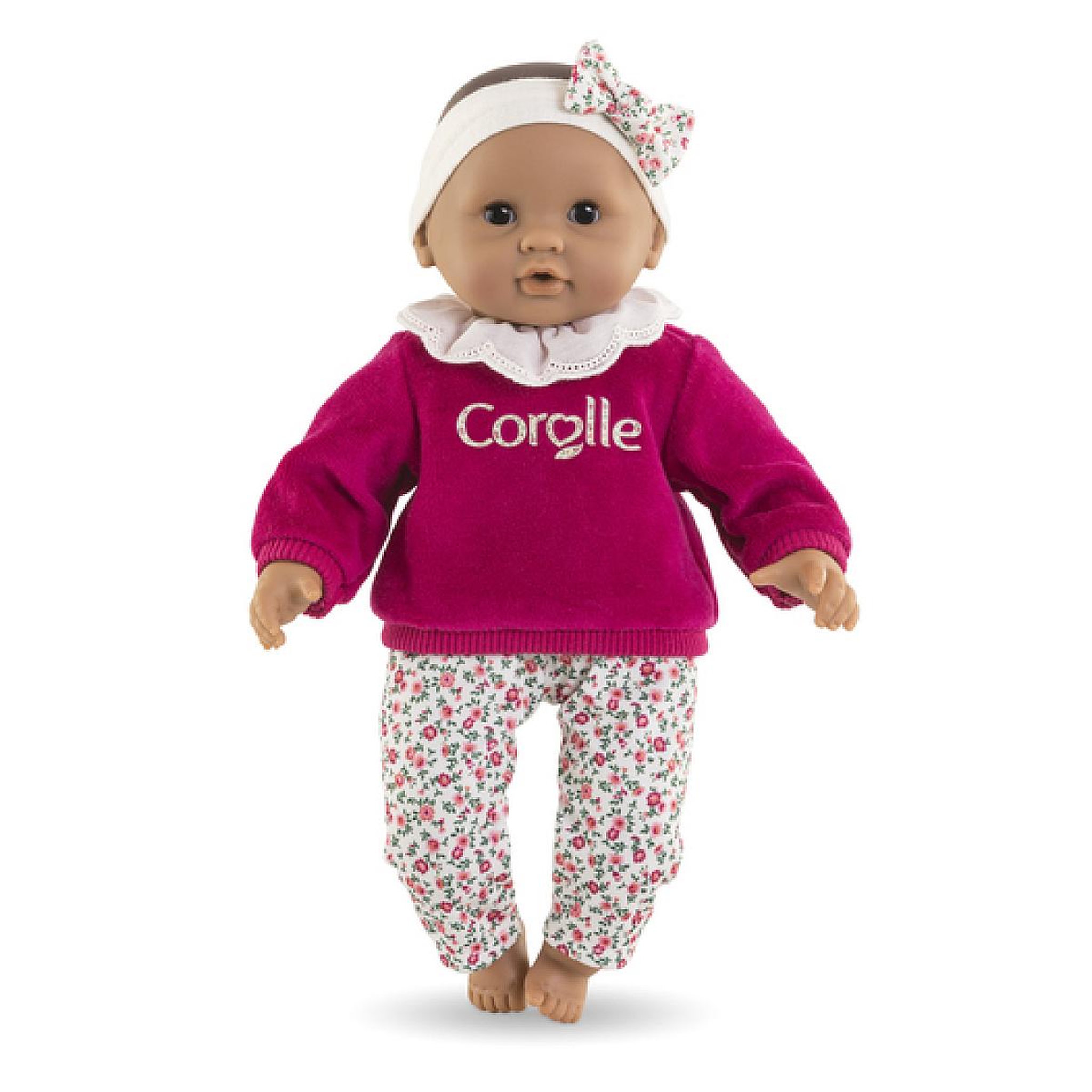 Voir la diapositive 4 : Corolle BB30cm Poupon Bebe Calin Maria Rose Grenadine