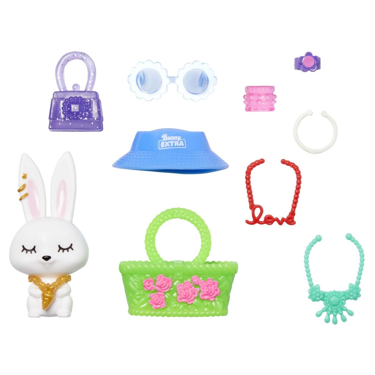 BARBIE Poupée mannequin Barbie Extra robe fleurie