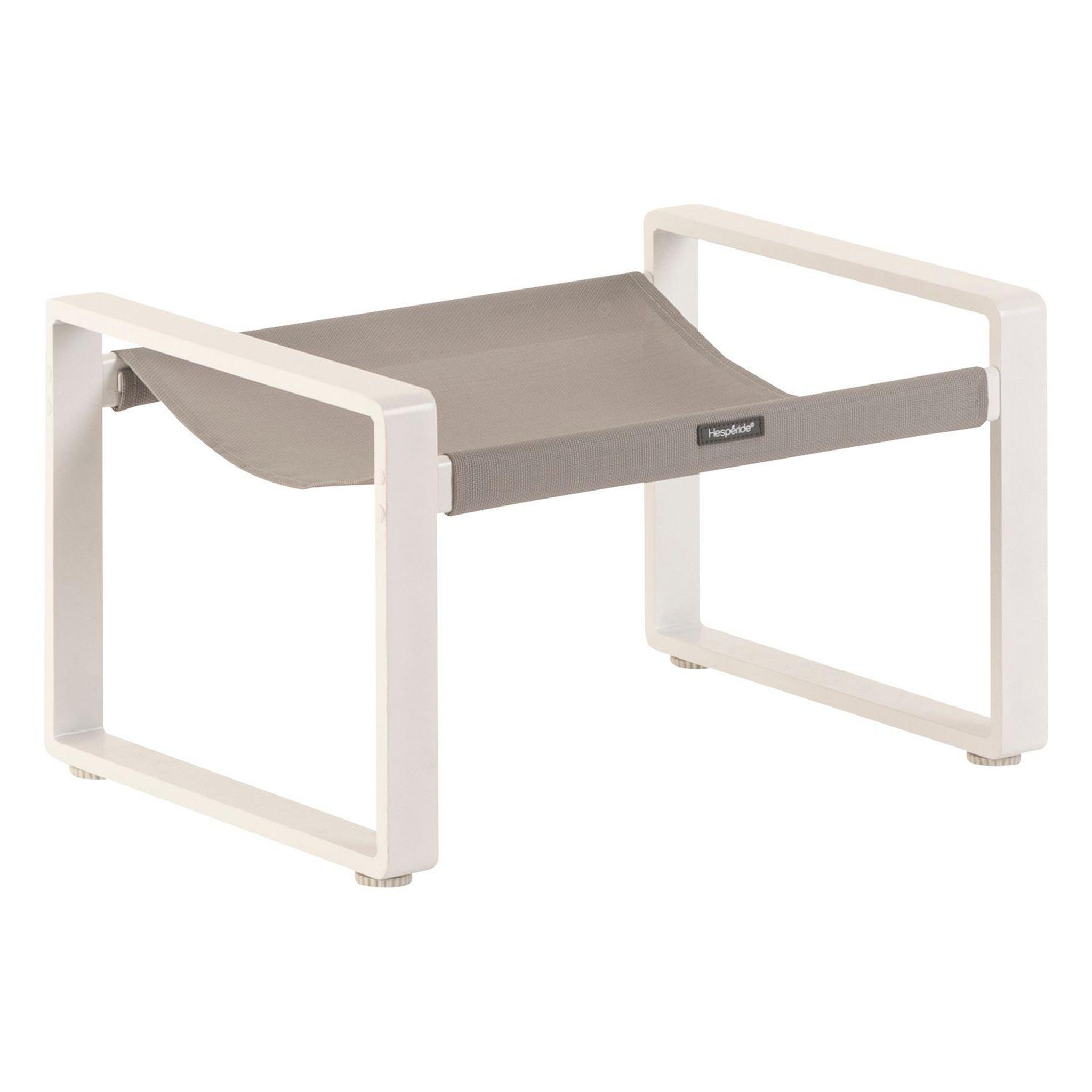 Voir la diapositive 5 : HESPERIDE Fauteuil de jardin en aluminium avec repose-pieds lambinio