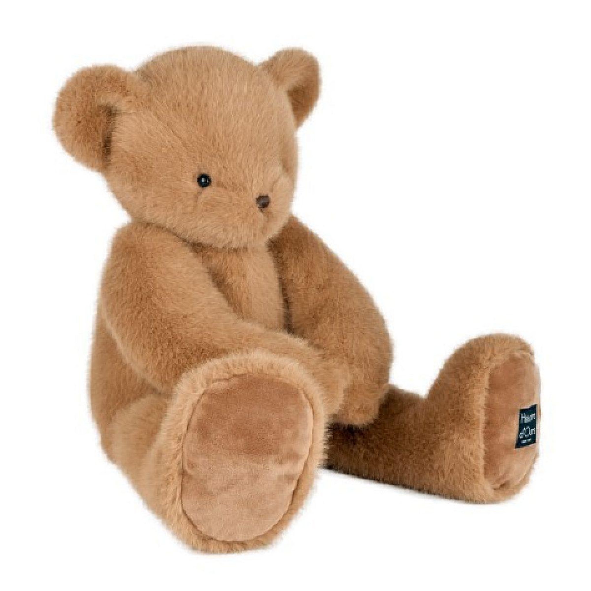 Voir la diapositive 2 : Histoire D'Ours Ours en peluche clémentin marron miel - 60 cm