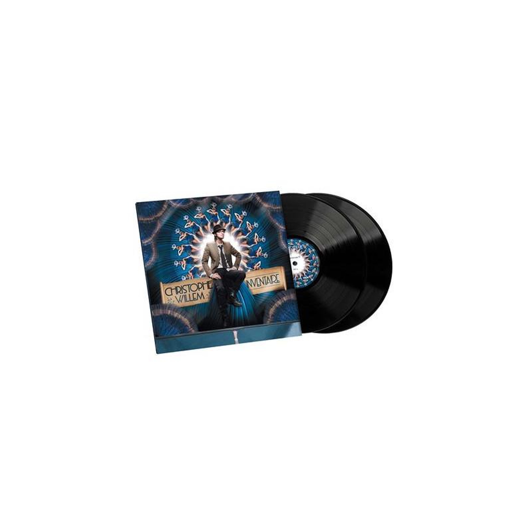 Vinyle double lp christophe willem - inventaire - vinyle noir (2 disques)