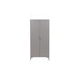 Voir la diapositive 2 : Paris Prix Armoire Design 2 Portes  Piring  85cm Gris Clair