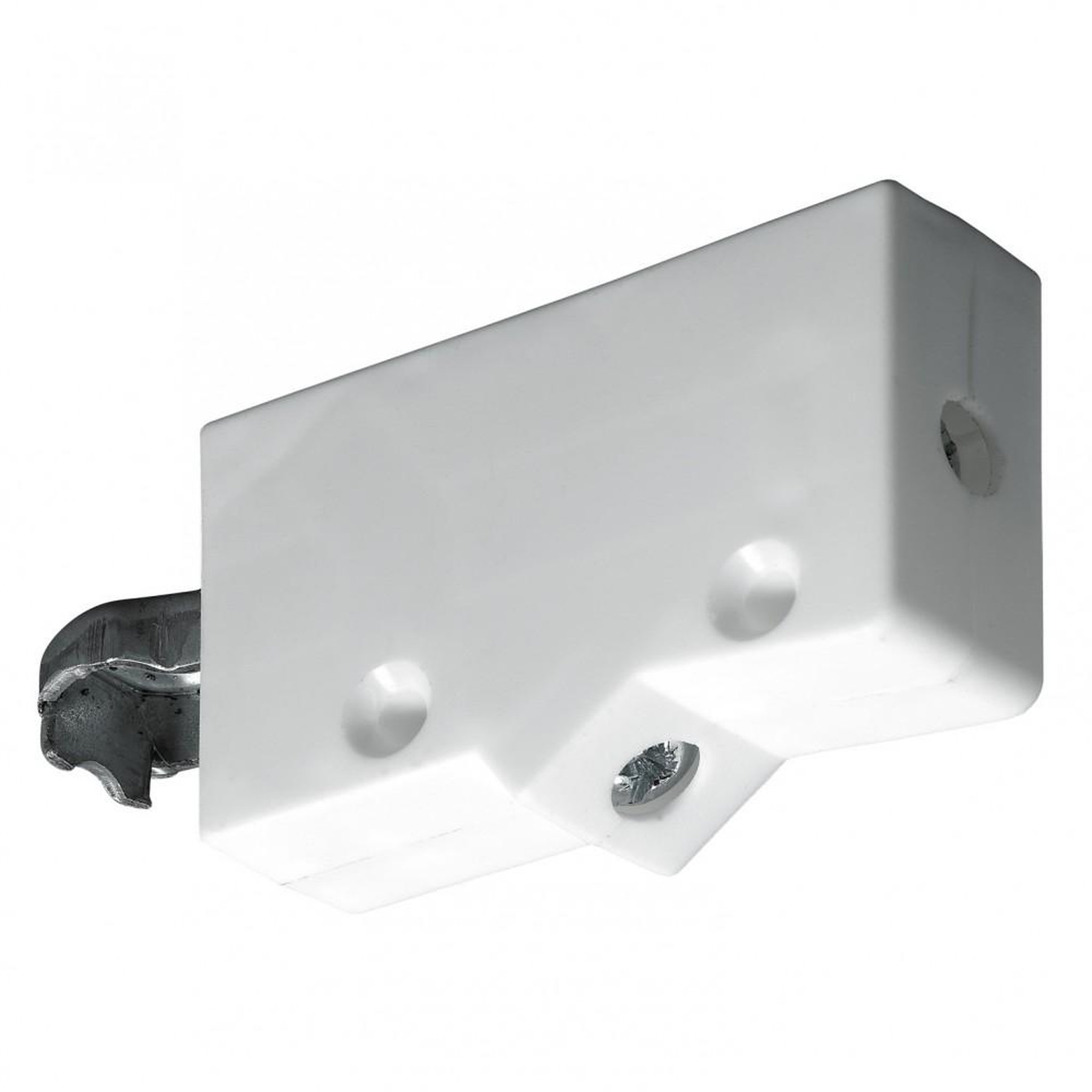 CENTRALE BRICO Lot de 2 suspensions pour meuble haut plastique brut HETTICH, l.62 mm